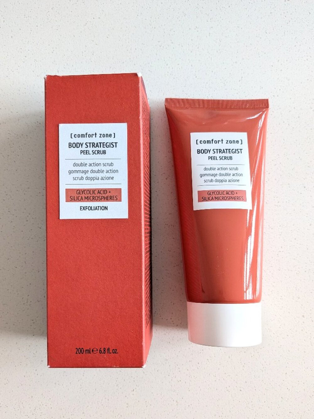 NEW [comfort zone] Body Strategist Peel Scrub Exfoliating Body Gel